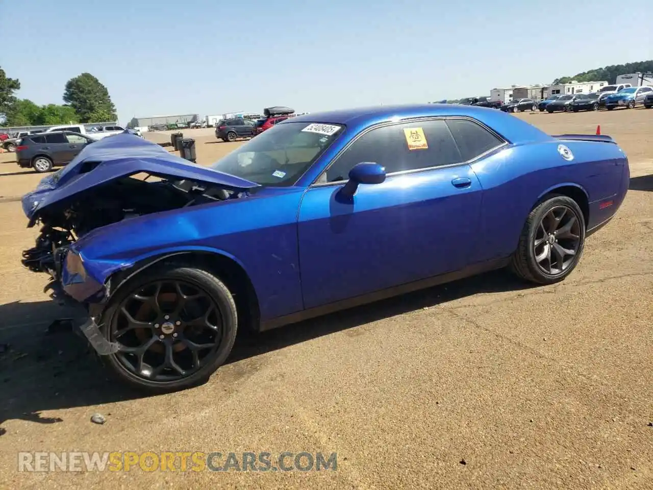 1 Photograph of a damaged car 2C3CDZAG2KH505753 DODGE CHALLENGER 2019