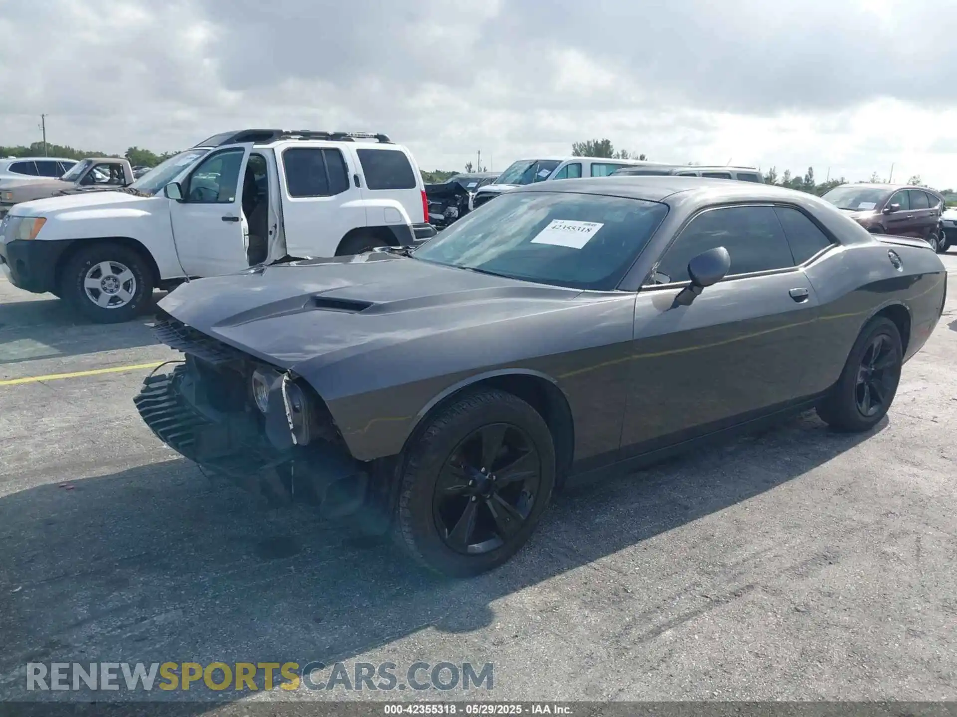 2 Фотография поврежденного автомобиля 2C3CDZAG2KH583658 DODGE CHALLENGER 2019