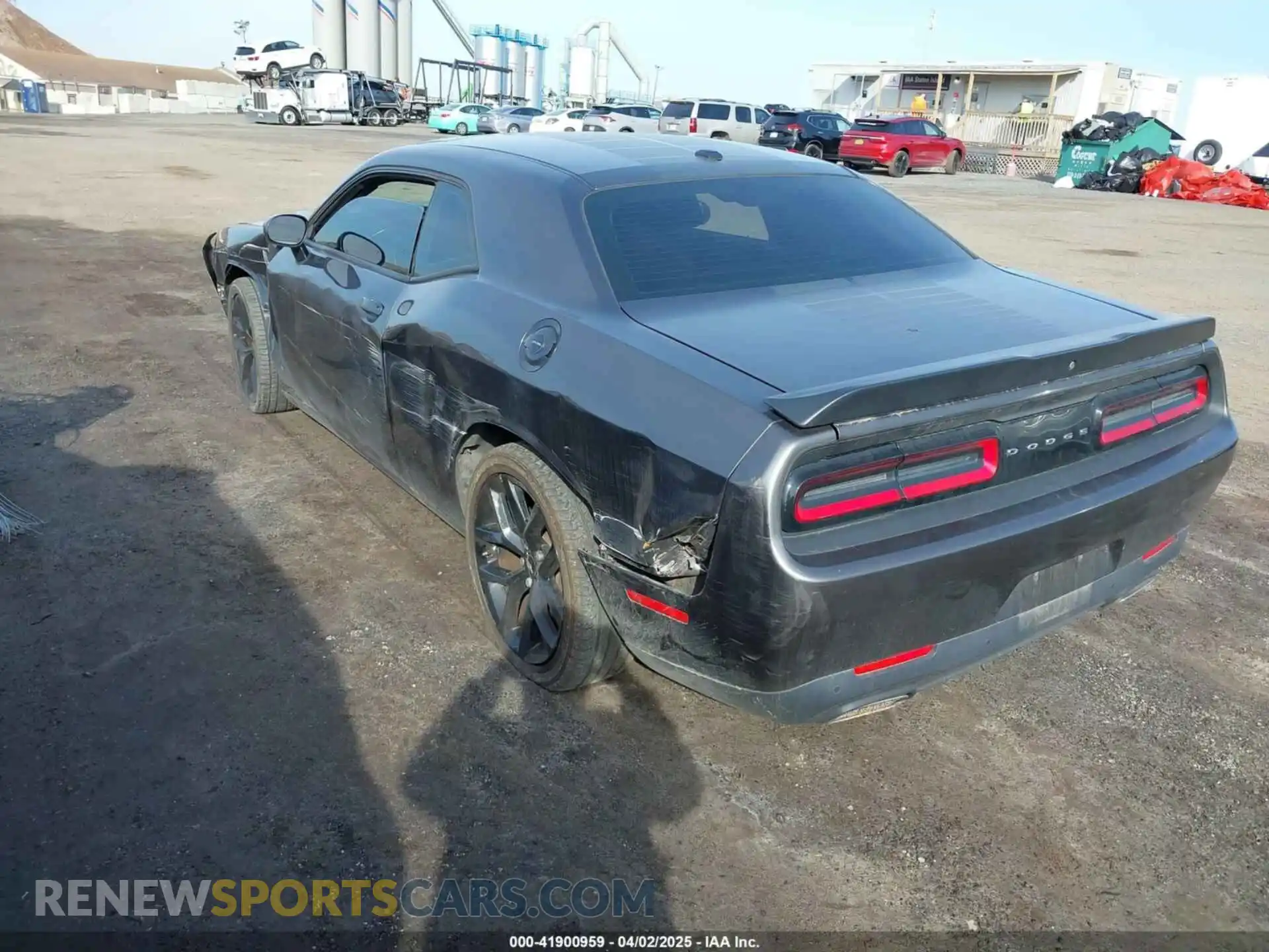 3 Photograph of a damaged car 2C3CDZAG2KH612656 DODGE CHALLENGER 2019