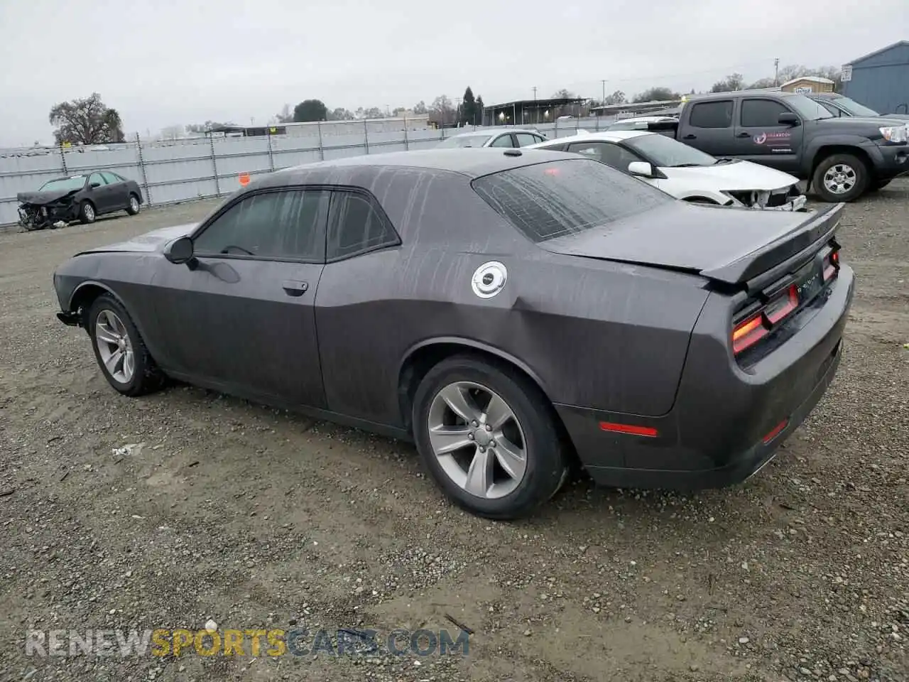 2 Photograph of a damaged car 2C3CDZAG2KH665728 DODGE CHALLENGER 2019