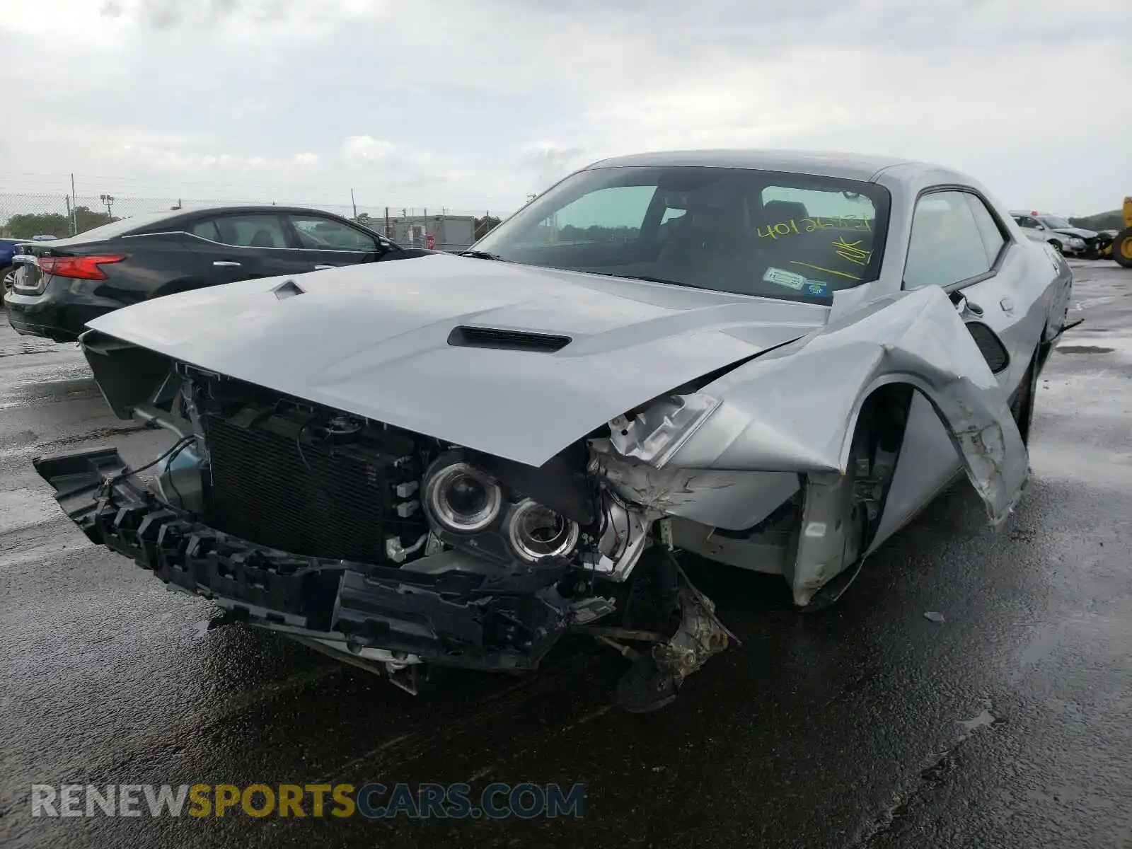 2 Photograph of a damaged car 2C3CDZAG2KH751170 DODGE CHALLENGER 2019