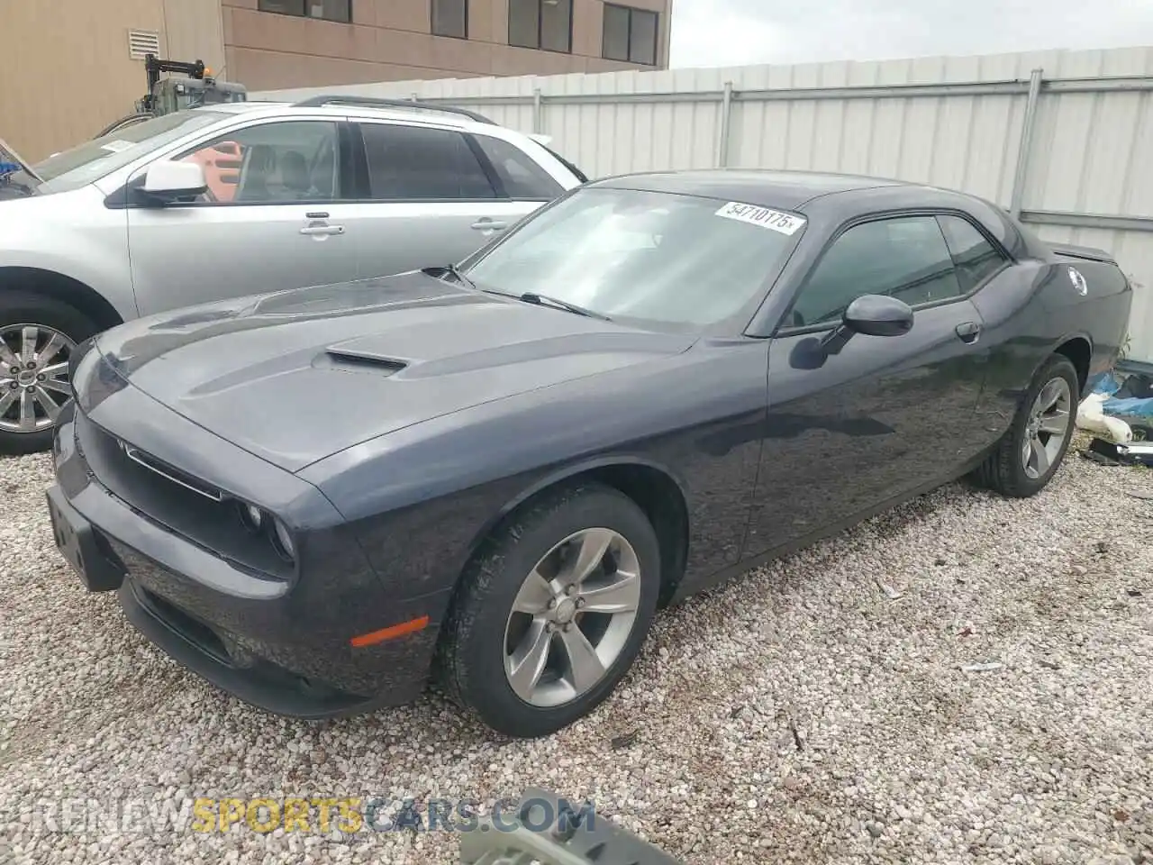 1 Photograph of a damaged car 2C3CDZAG3KH551866 DODGE CHALLENGER 2019