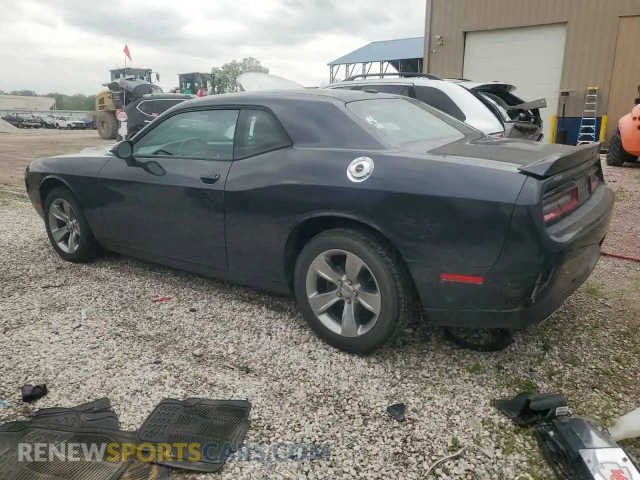 2 Photograph of a damaged car 2C3CDZAG3KH551866 DODGE CHALLENGER 2019