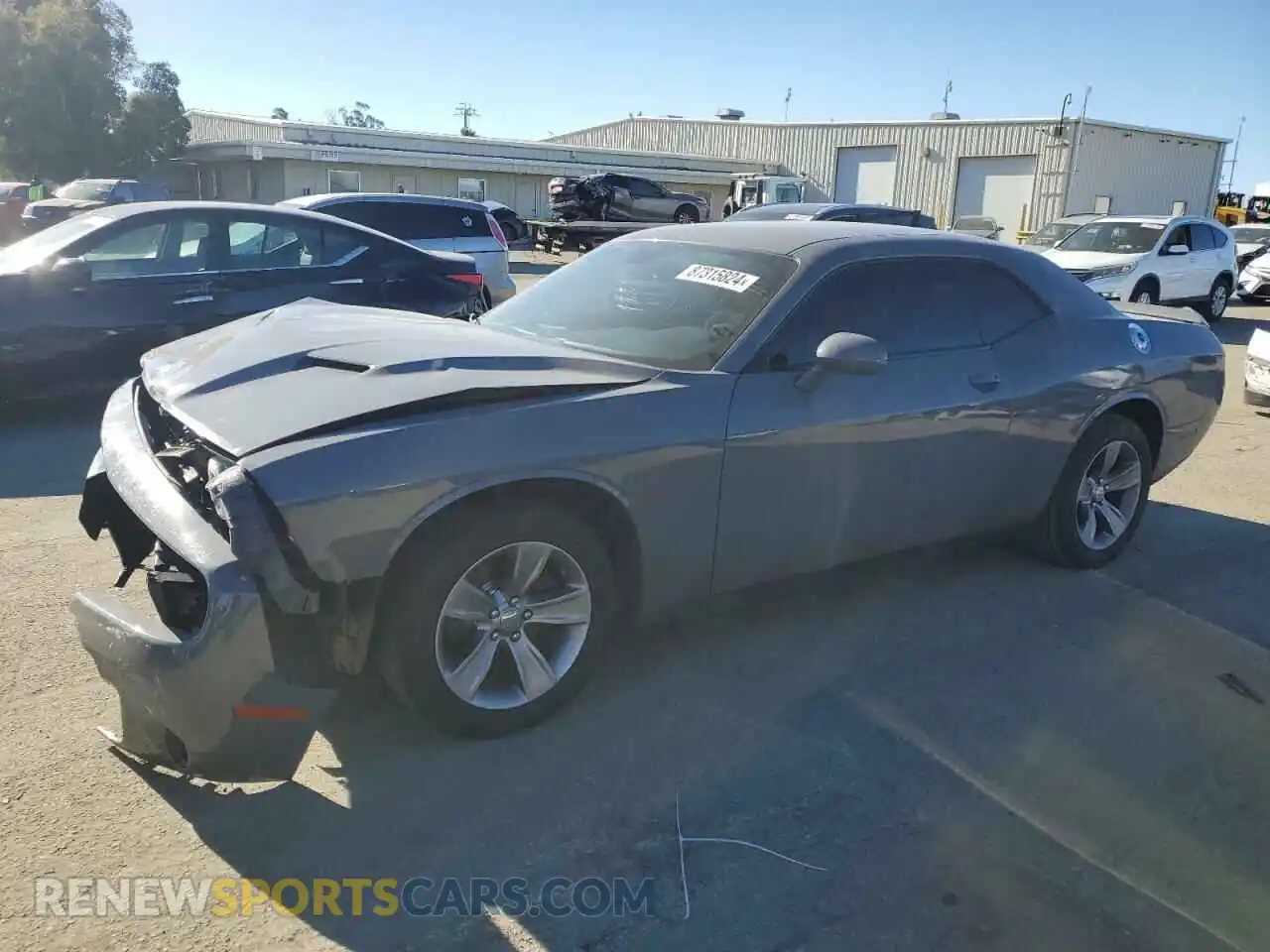 1 Photograph of a damaged car 2C3CDZAG3KH669688 DODGE CHALLENGER 2019