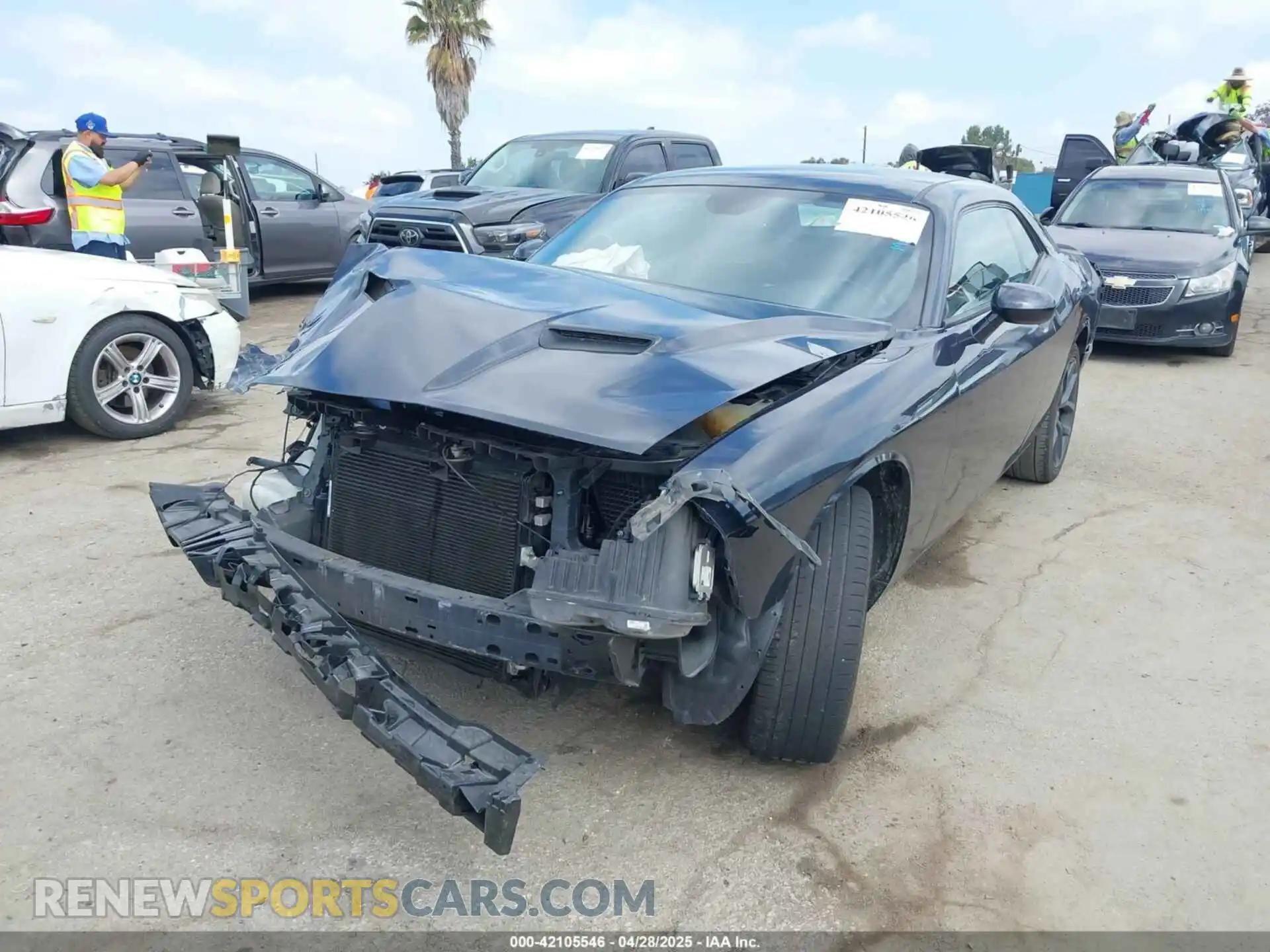 2 Photograph of a damaged car 2C3CDZAG4KH529276 DODGE CHALLENGER 2019