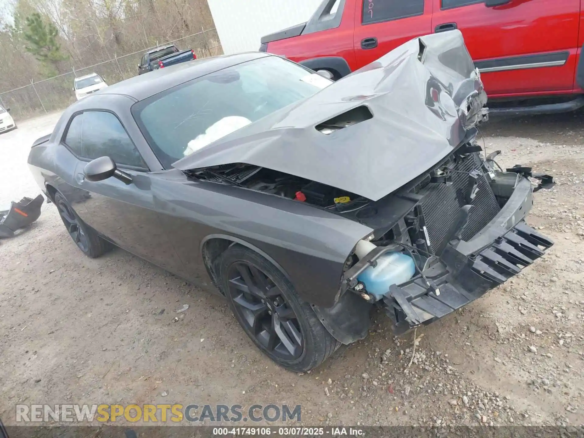 1 Photograph of a damaged car 2C3CDZAG4KH530251 DODGE CHALLENGER 2019