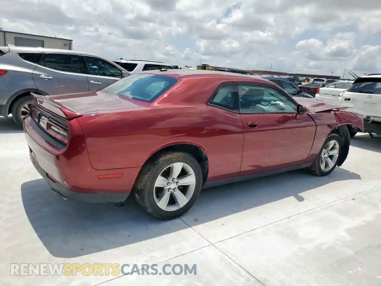 3 Photograph of a damaged car 2C3CDZAG4KH531691 DODGE CHALLENGER 2019