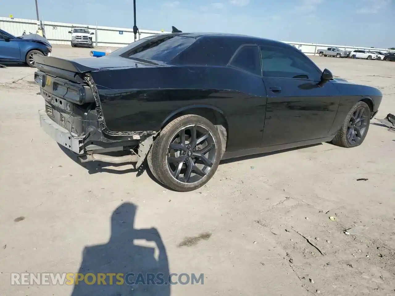 3 fotografías del automóvil dañado 2C3CDZAG4KH654875 DODGE CHALLENGER 2019