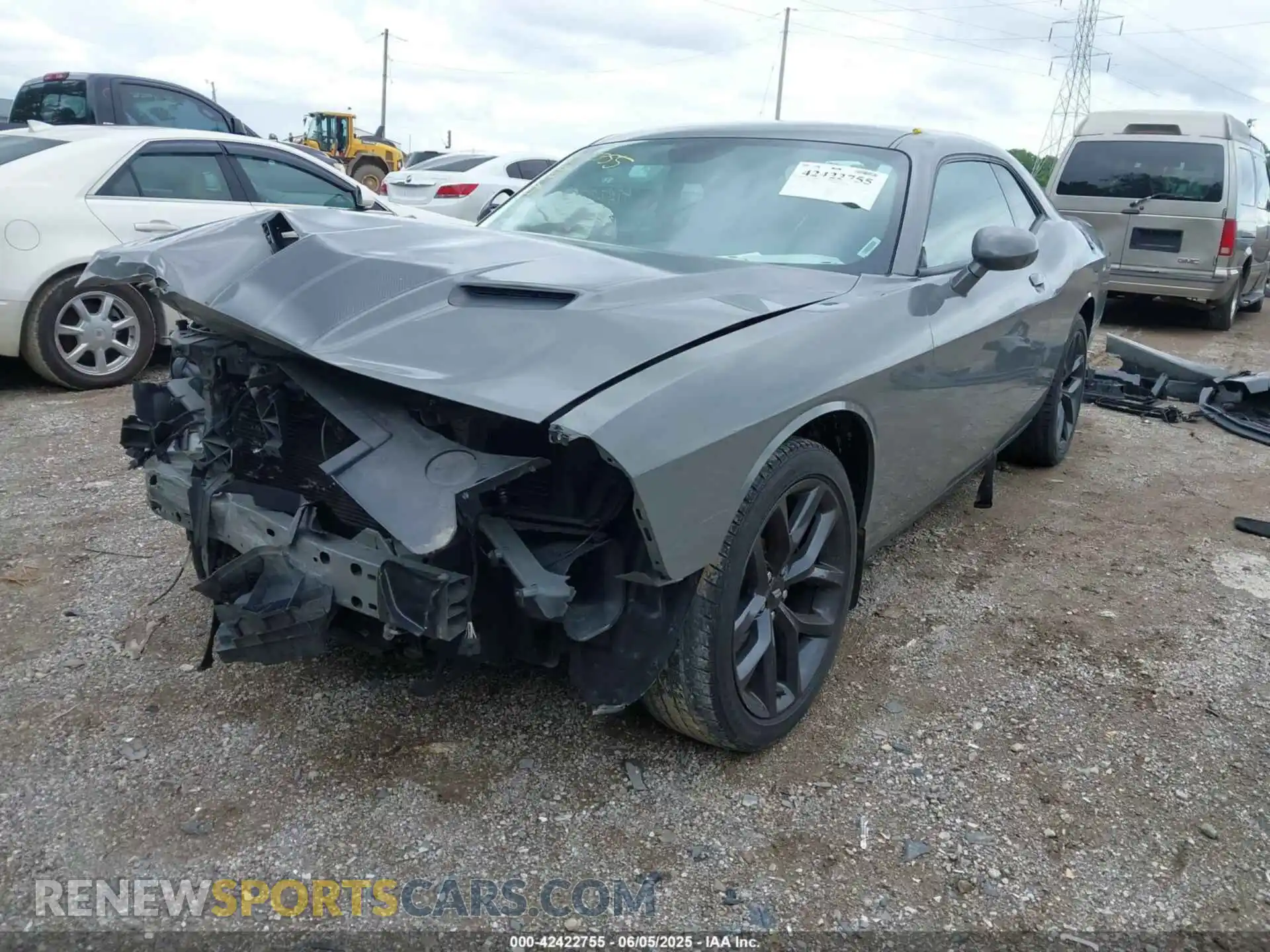 2 Photograph of a damaged car 2C3CDZAG4KH688086 DODGE CHALLENGER 2019