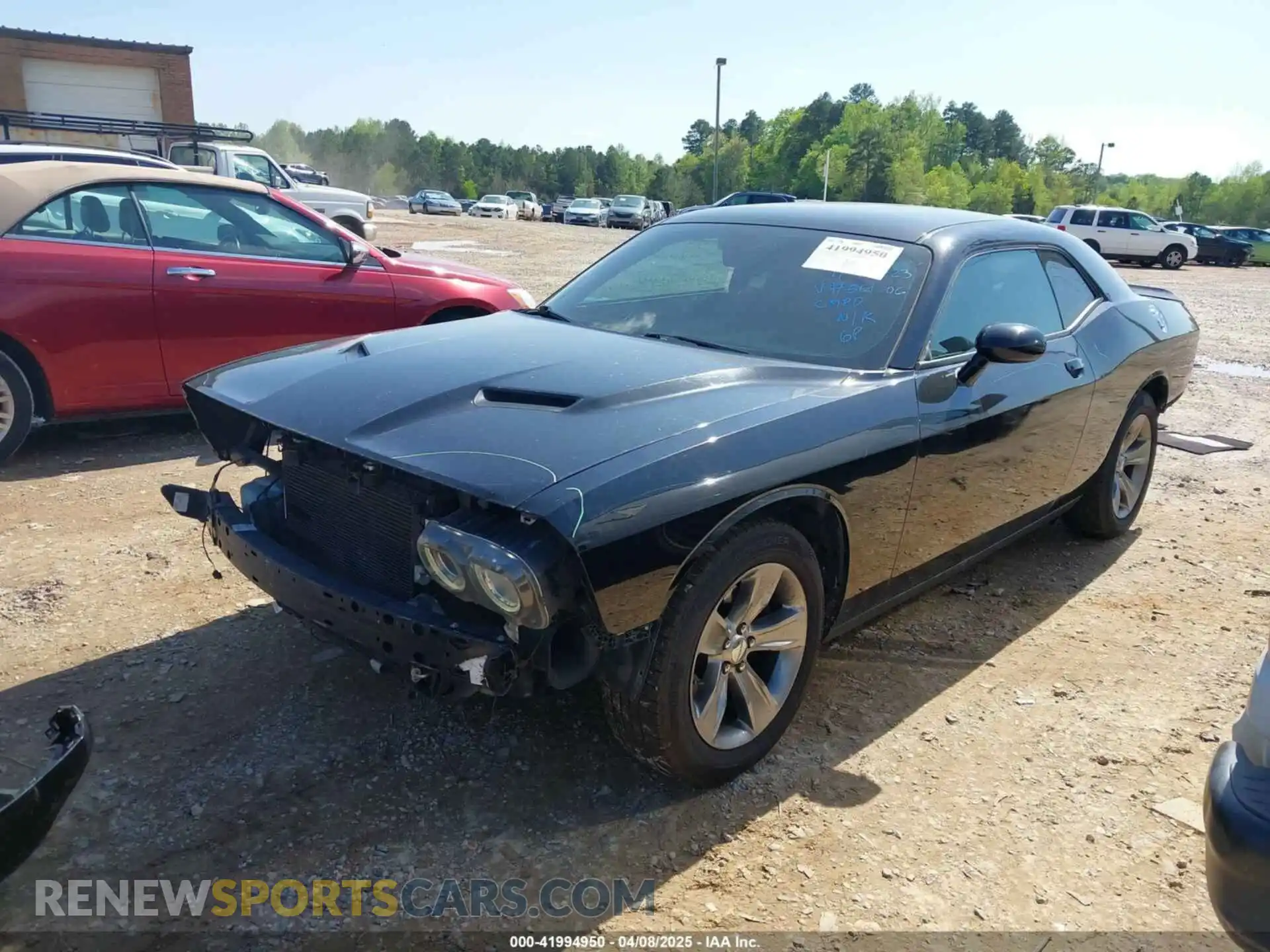 2 Photograph of a damaged car 2C3CDZAG5KH561606 DODGE CHALLENGER 2019