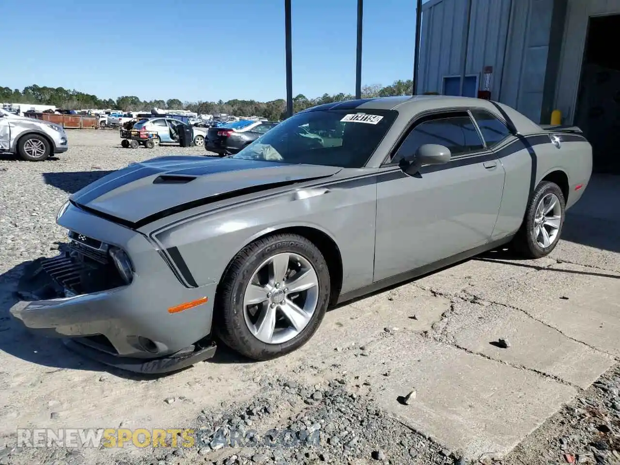 1 Photograph of a damaged car 2C3CDZAG5KH669577 DODGE CHALLENGER 2019