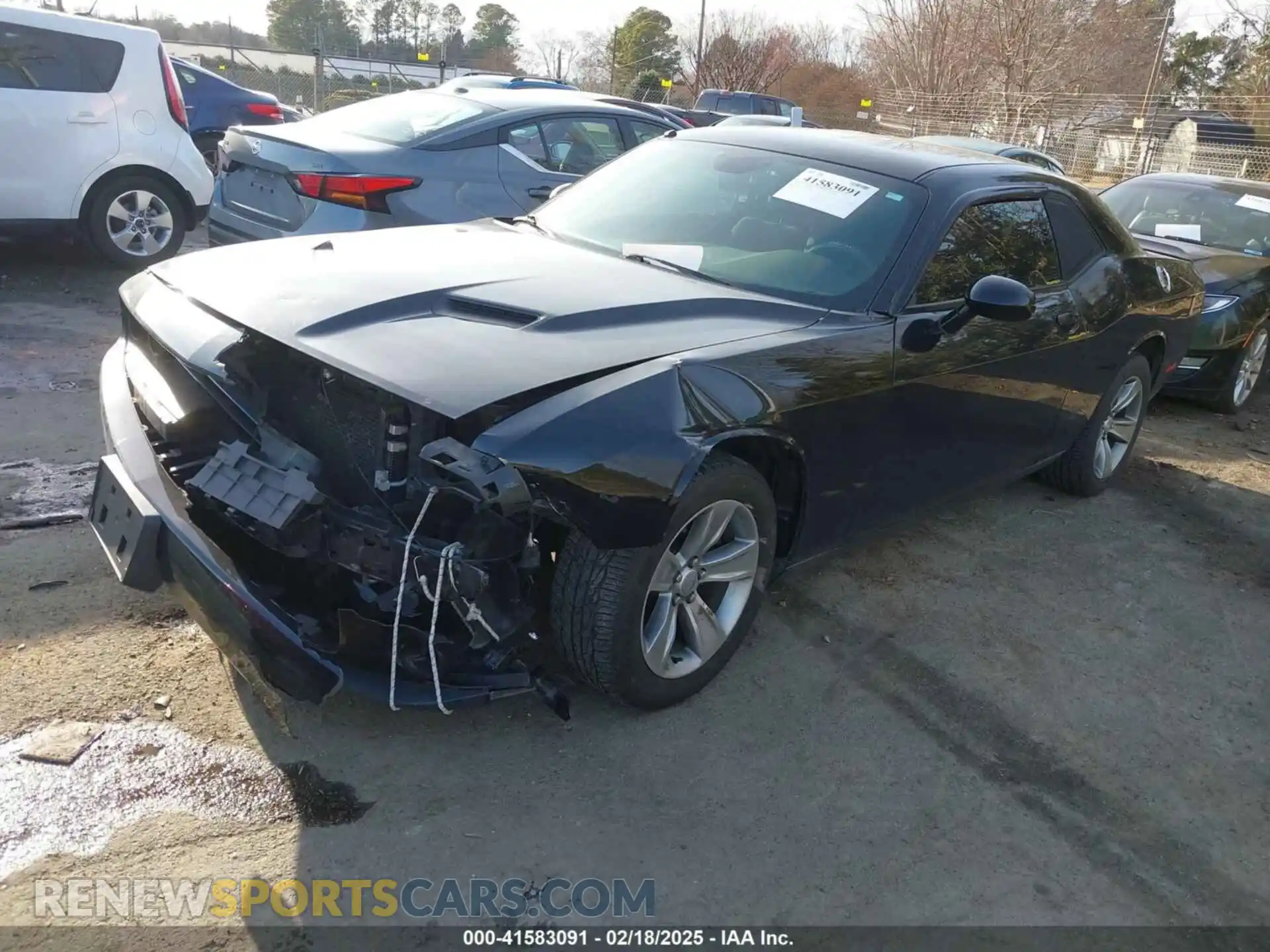 2 Photograph of a damaged car 2C3CDZAG5KH676948 DODGE CHALLENGER 2019
