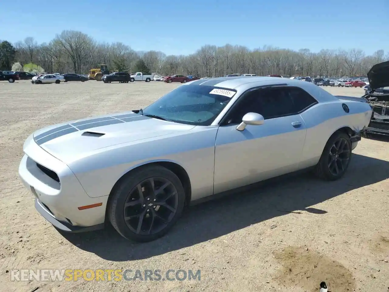 1 Photograph of a damaged car 2C3CDZAG5KH687996 DODGE CHALLENGER 2019