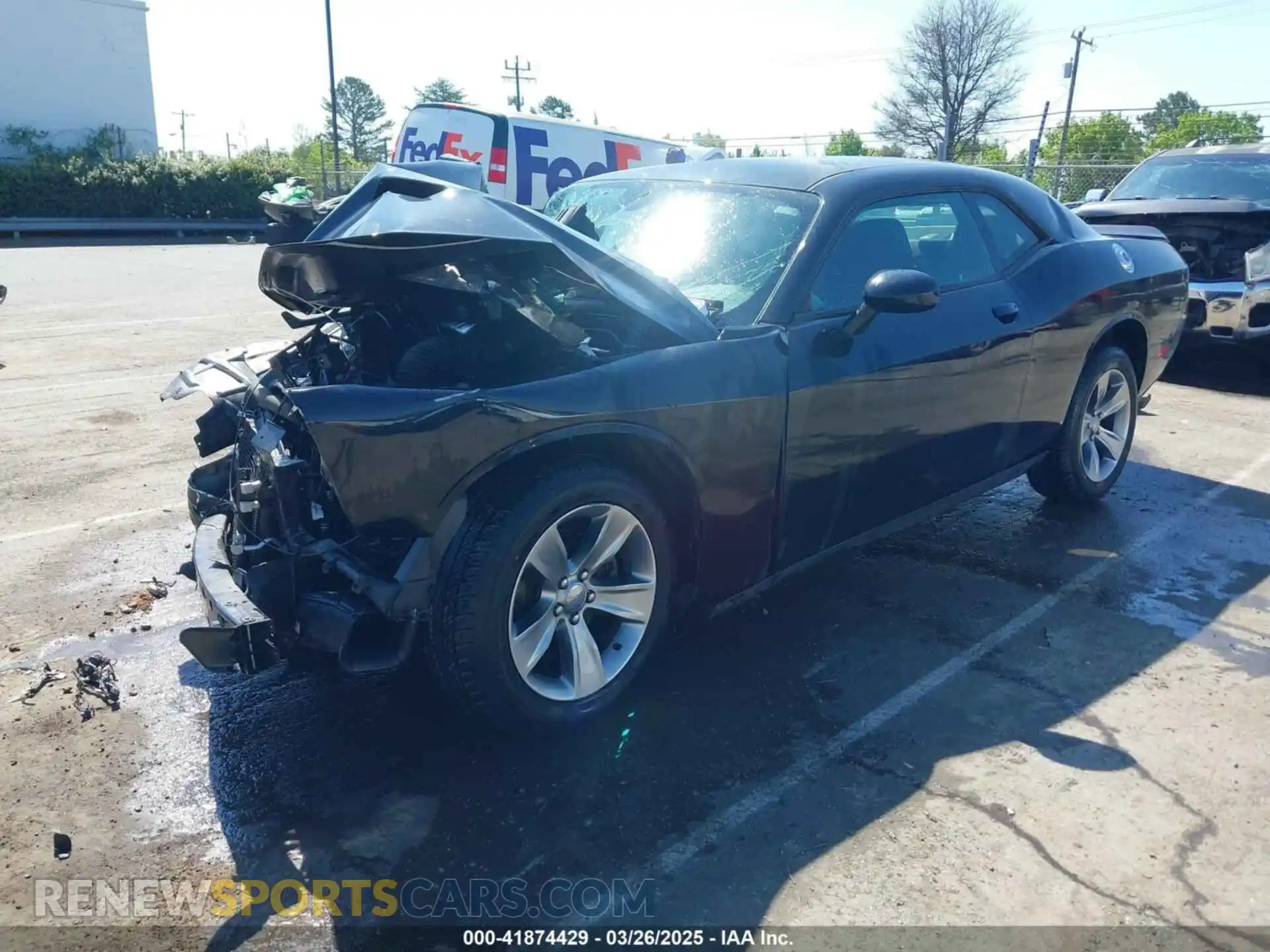 2 Photograph of a damaged car 2C3CDZAG6KH525696 DODGE CHALLENGER 2019