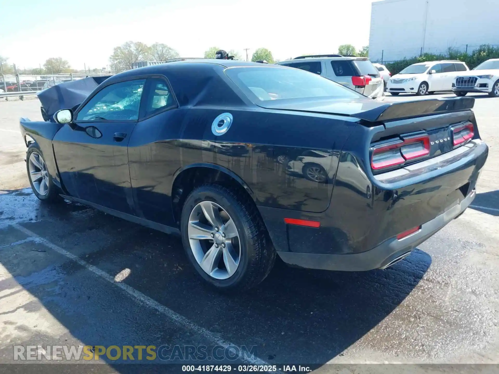 3 Photograph of a damaged car 2C3CDZAG6KH525696 DODGE CHALLENGER 2019
