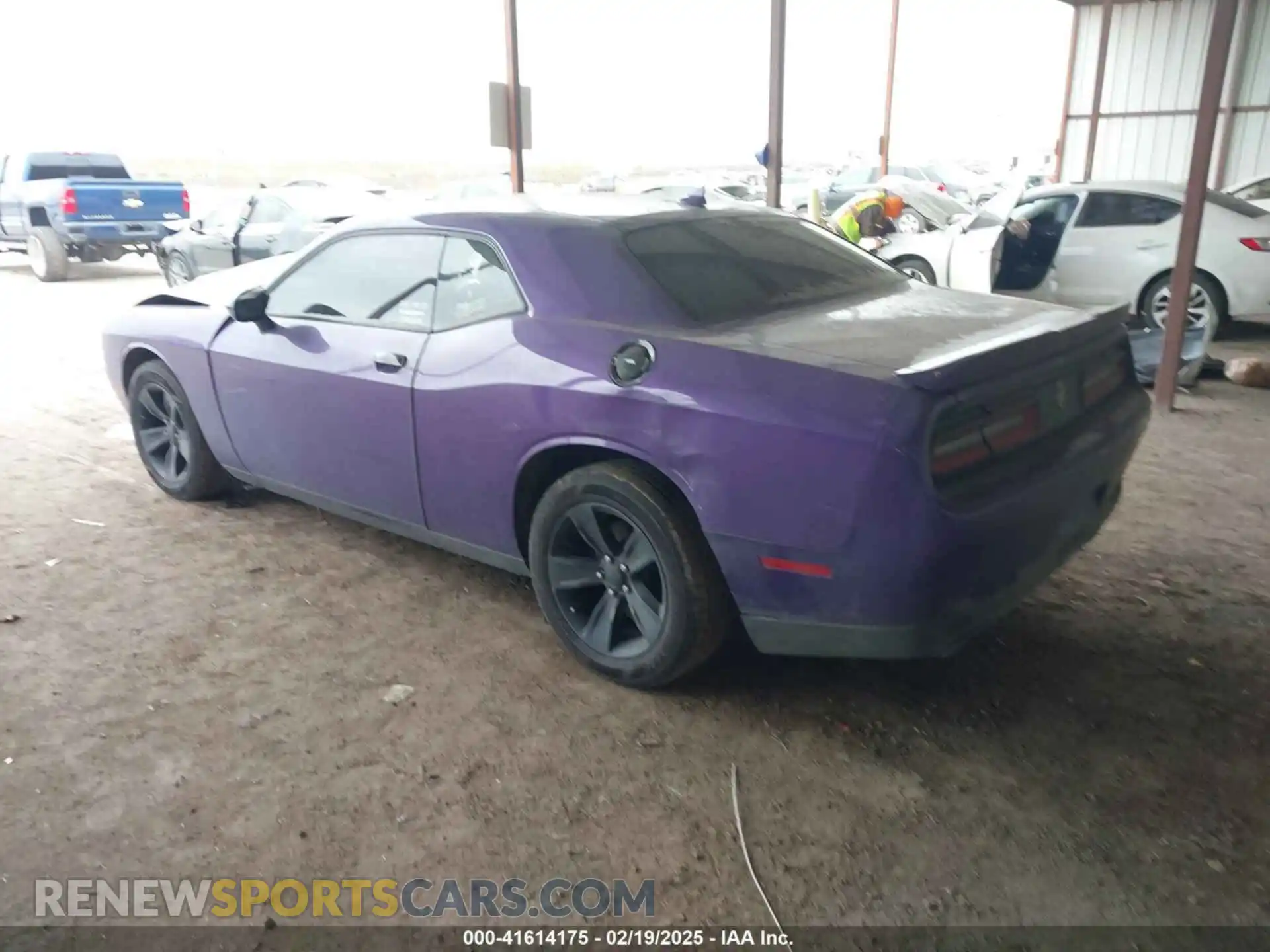 3 Photograph of a damaged car 2C3CDZAG6KH731682 DODGE CHALLENGER 2019