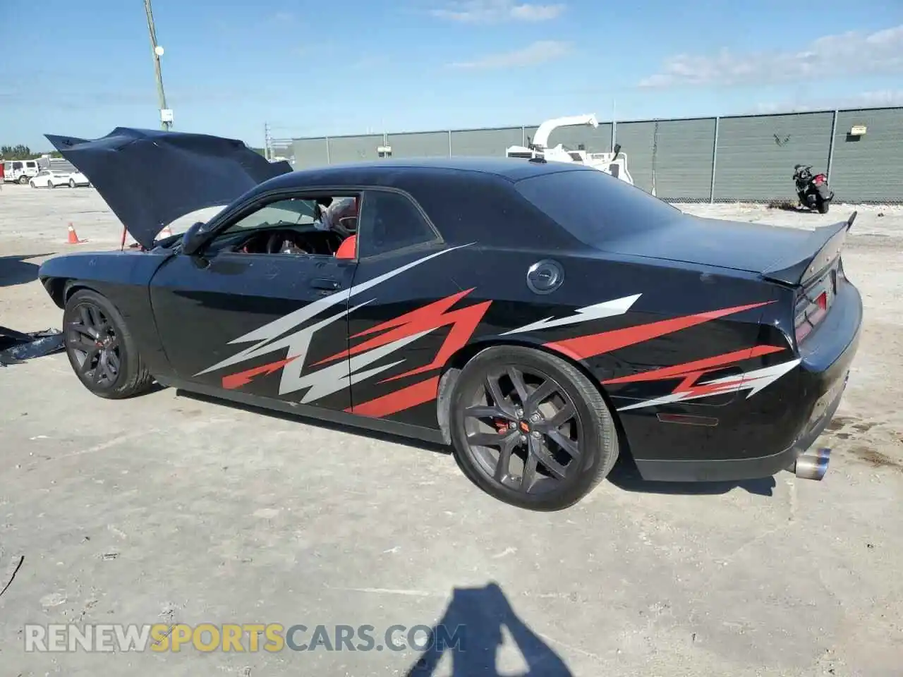 2 Photograph of a damaged car 2C3CDZAG6KH739653 DODGE CHALLENGER 2019