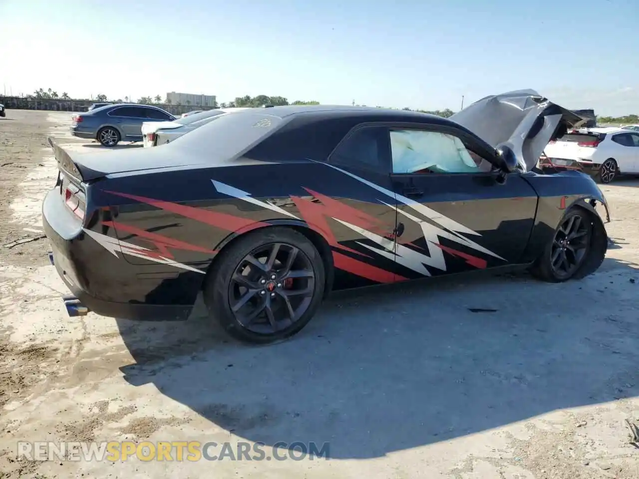 3 Photograph of a damaged car 2C3CDZAG6KH739653 DODGE CHALLENGER 2019