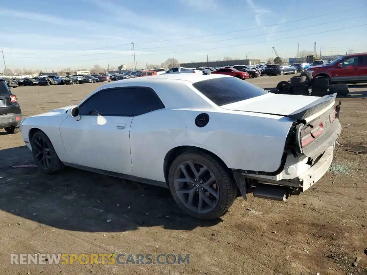2 fotografías del automóvil dañado 2C3CDZAG7KH503433 DODGE CHALLENGER 2019