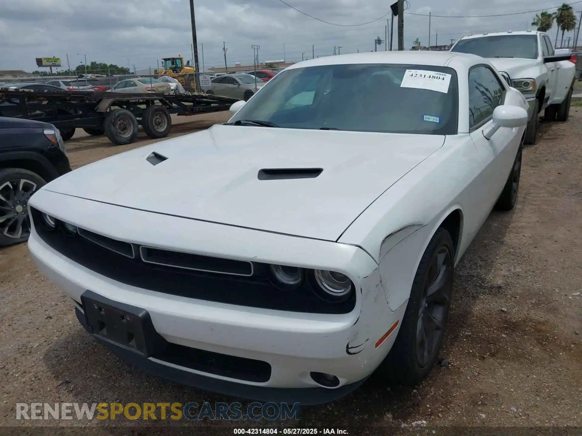 2 Photograph of a damaged car 2C3CDZAG7KH596311 DODGE CHALLENGER 2019