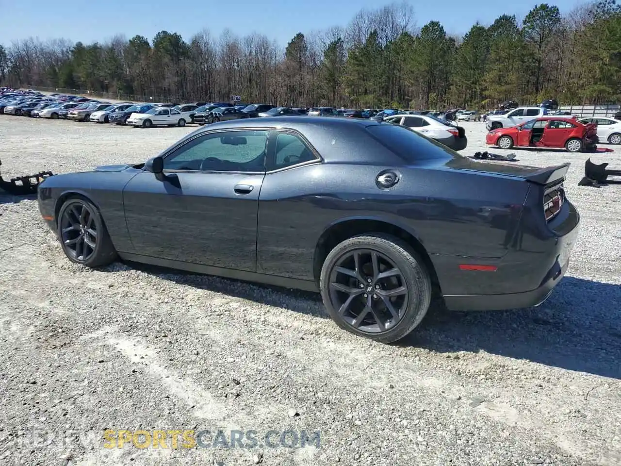 2 Photograph of a damaged car 2C3CDZAG7KH620199 DODGE CHALLENGER 2019