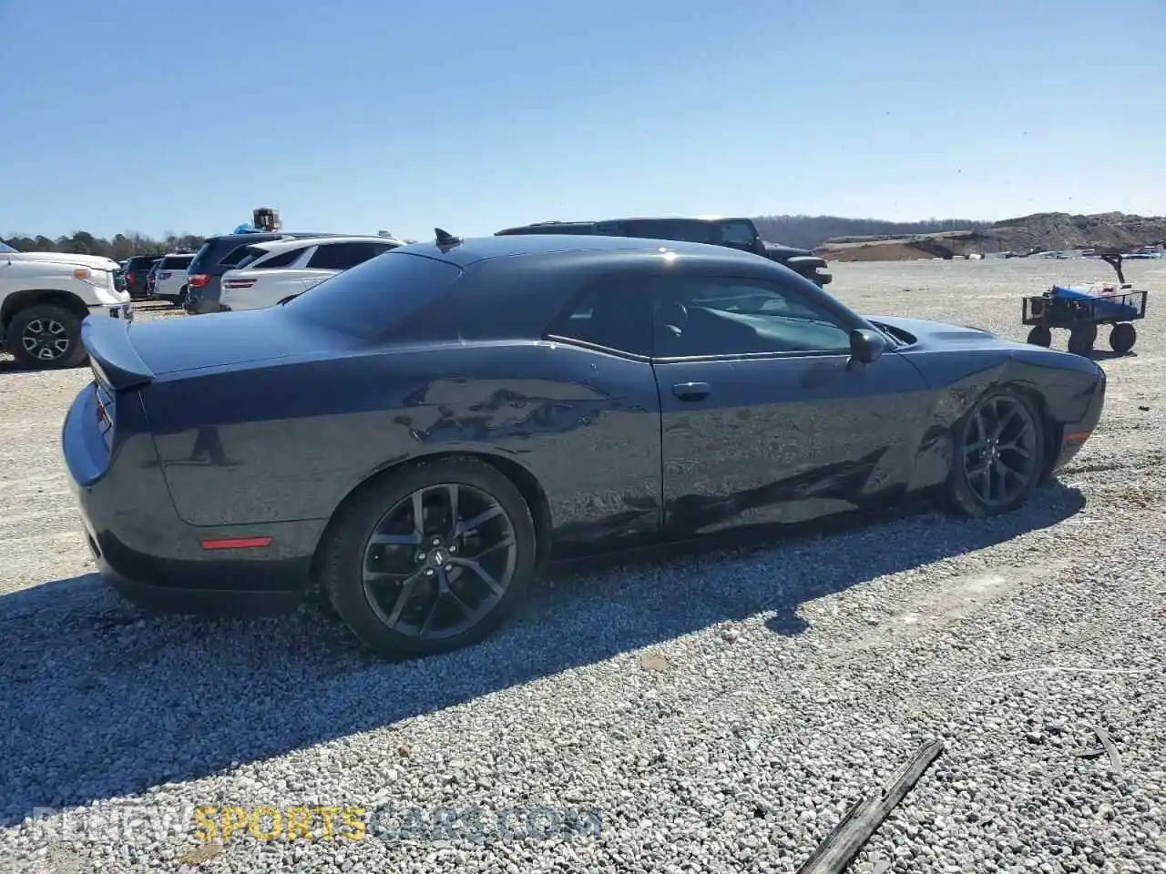 3 Photograph of a damaged car 2C3CDZAG7KH620199 DODGE CHALLENGER 2019