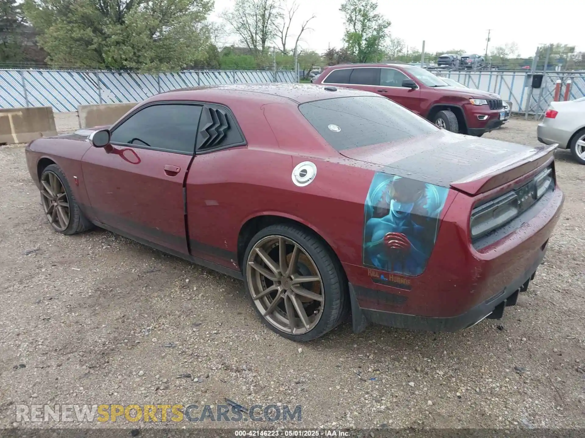 3 Photograph of a damaged car 2C3CDZAG7KH620445 DODGE CHALLENGER 2019