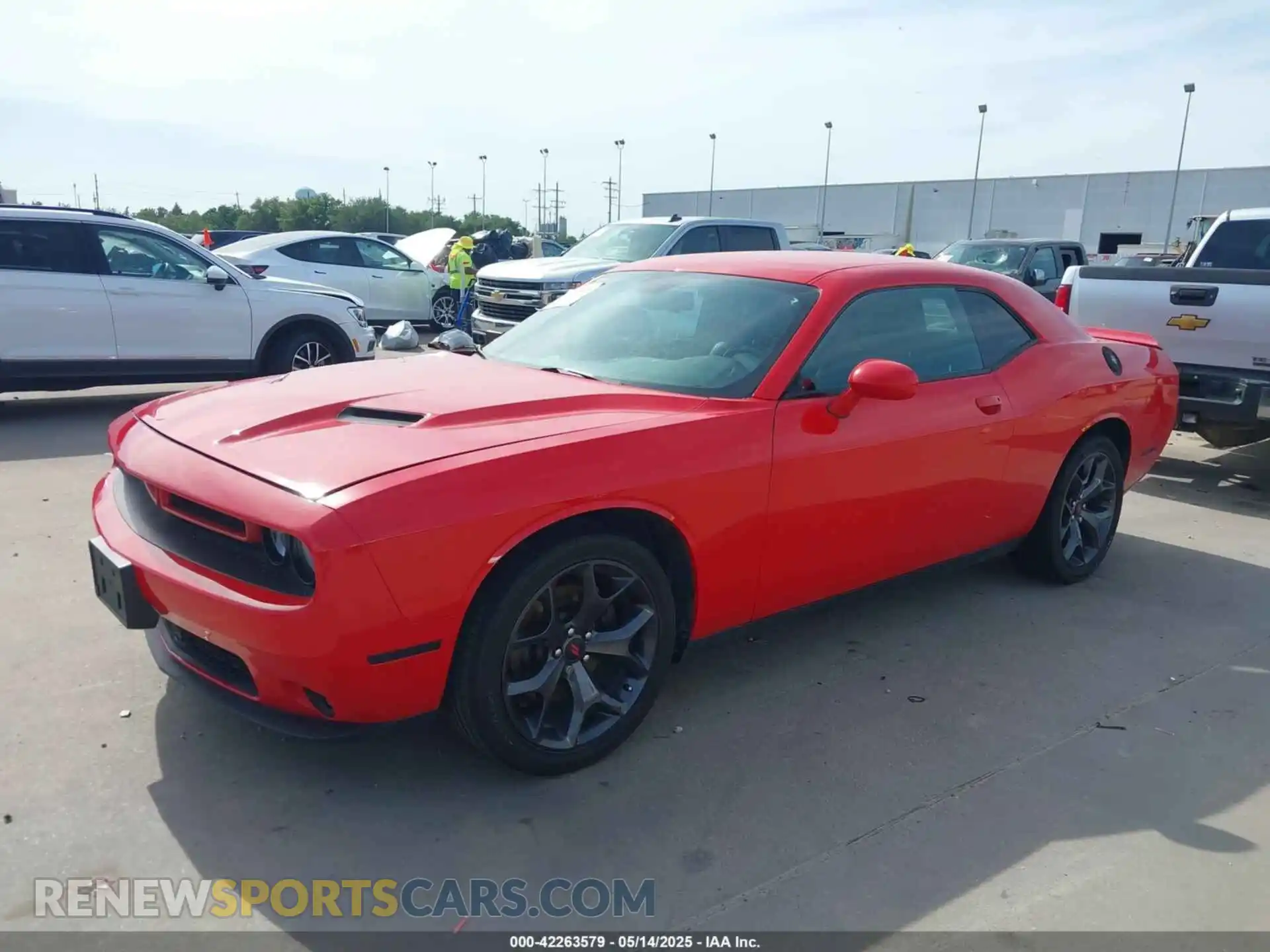 2 Photograph of a damaged car 2C3CDZAG7KH634586 DODGE CHALLENGER 2019