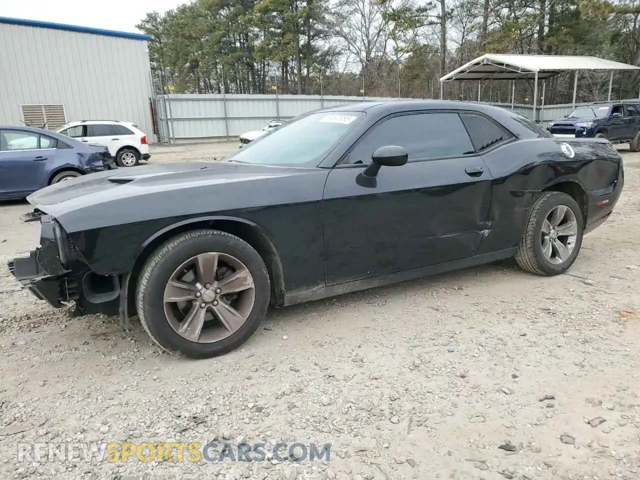 1 Photograph of a damaged car 2C3CDZAG8KH675079 DODGE CHALLENGER 2019
