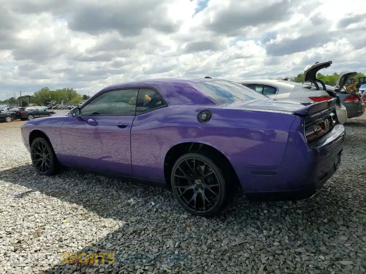 2 Photograph of a damaged car 2C3CDZAG8KH731537 DODGE CHALLENGER 2019