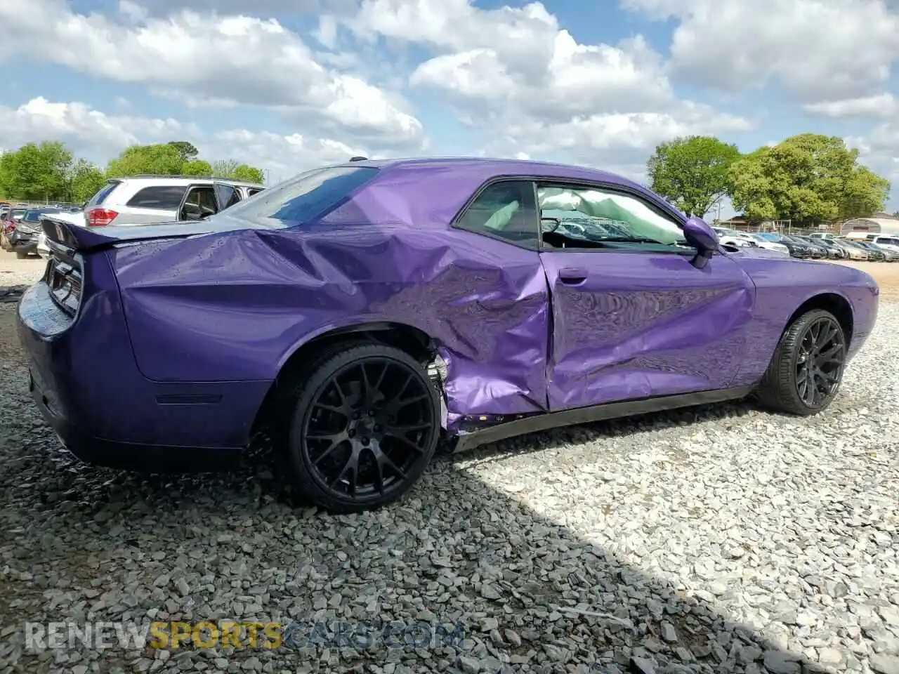3 Photograph of a damaged car 2C3CDZAG8KH731537 DODGE CHALLENGER 2019