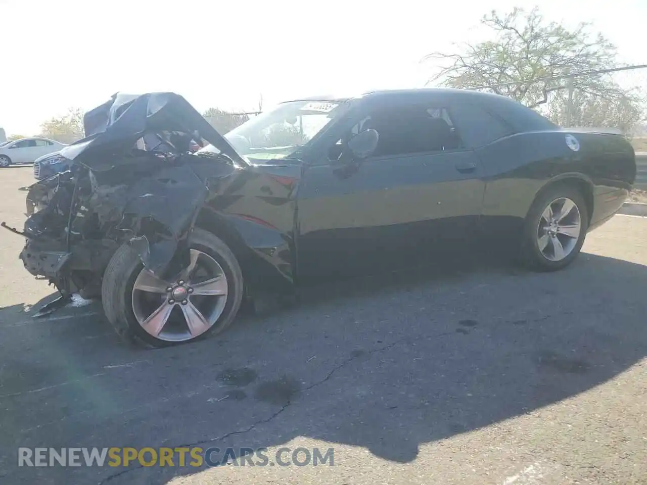 1 Photograph of a damaged car 2C3CDZAG8KH750993 DODGE CHALLENGER 2019