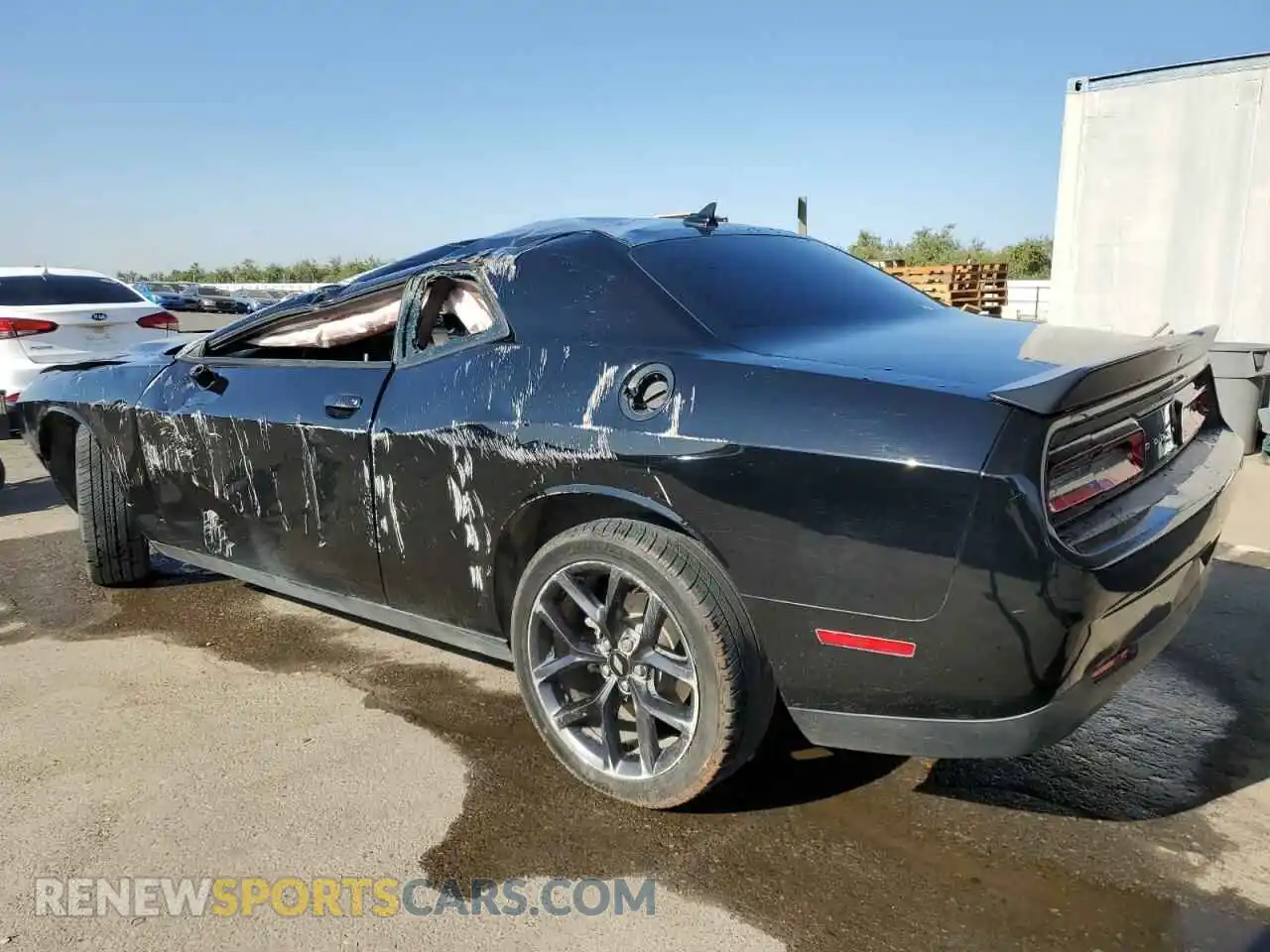 2 Photograph of a damaged car 2C3CDZAG9KH521755 DODGE CHALLENGER 2019