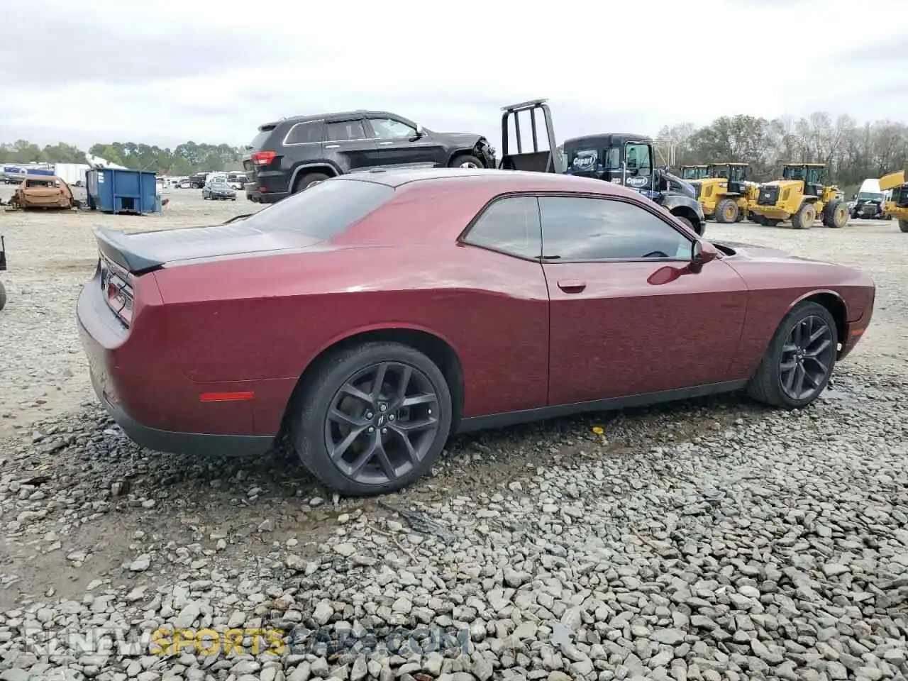 3 Photograph of a damaged car 2C3CDZAG9KH574696 DODGE CHALLENGER 2019