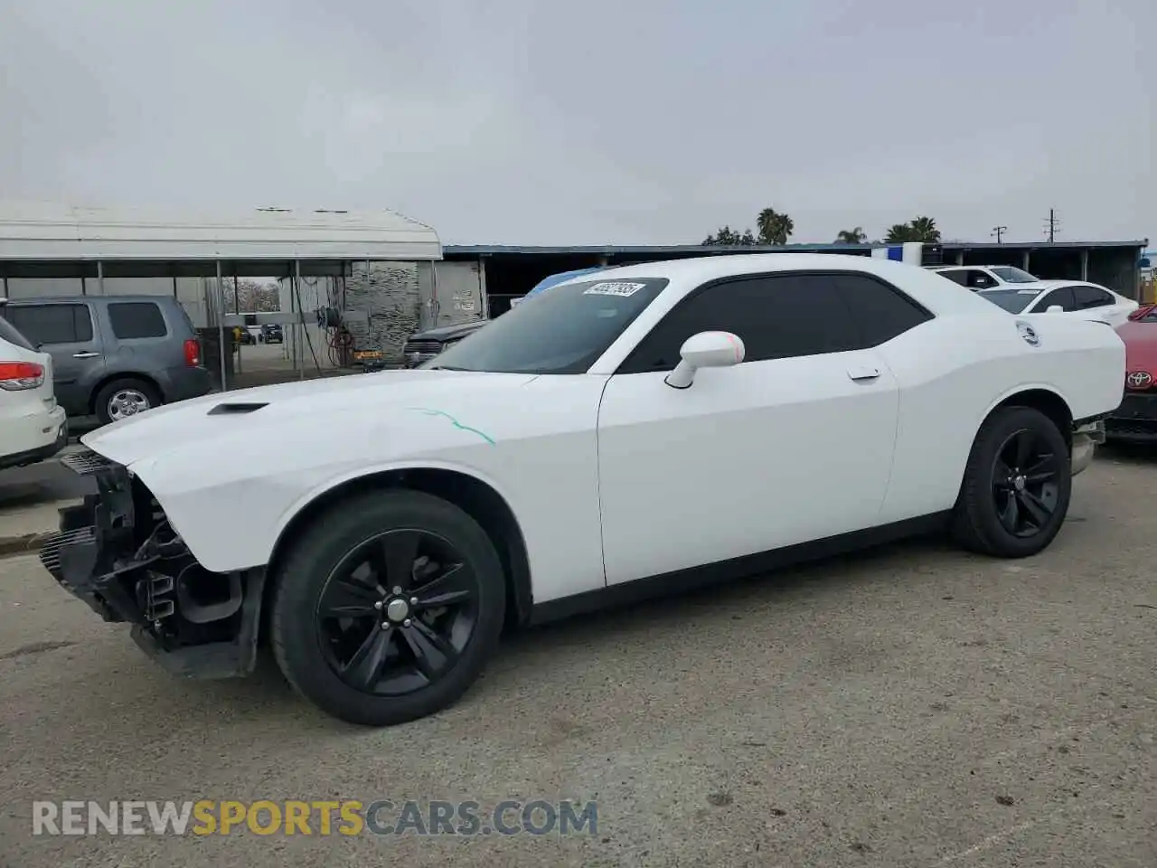 1 Photograph of a damaged car 2C3CDZAG9KH616123 DODGE CHALLENGER 2019