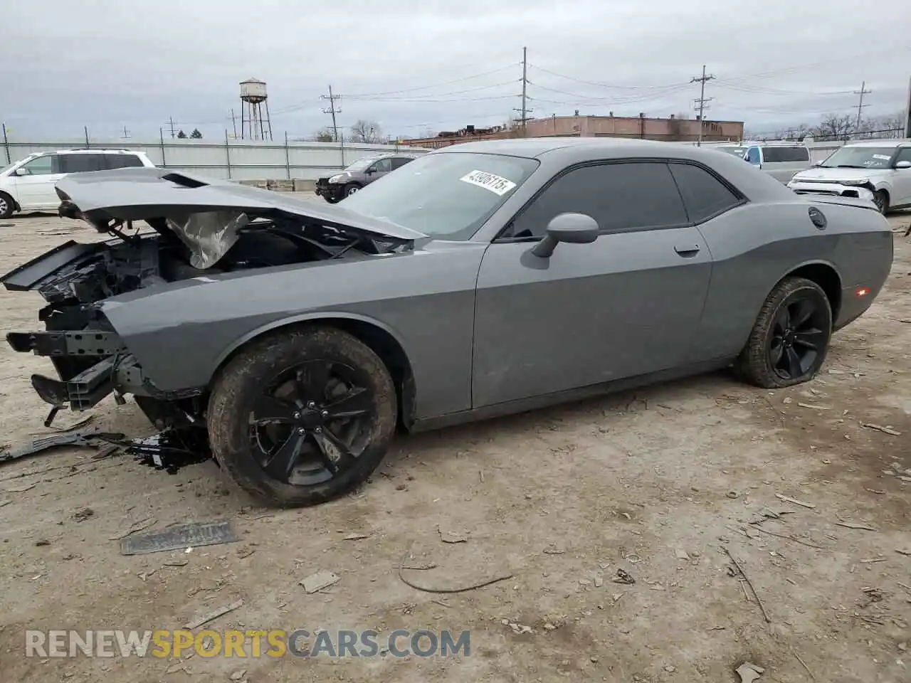 1 Photograph of a damaged car 2C3CDZAG9KH711989 DODGE CHALLENGER 2019
