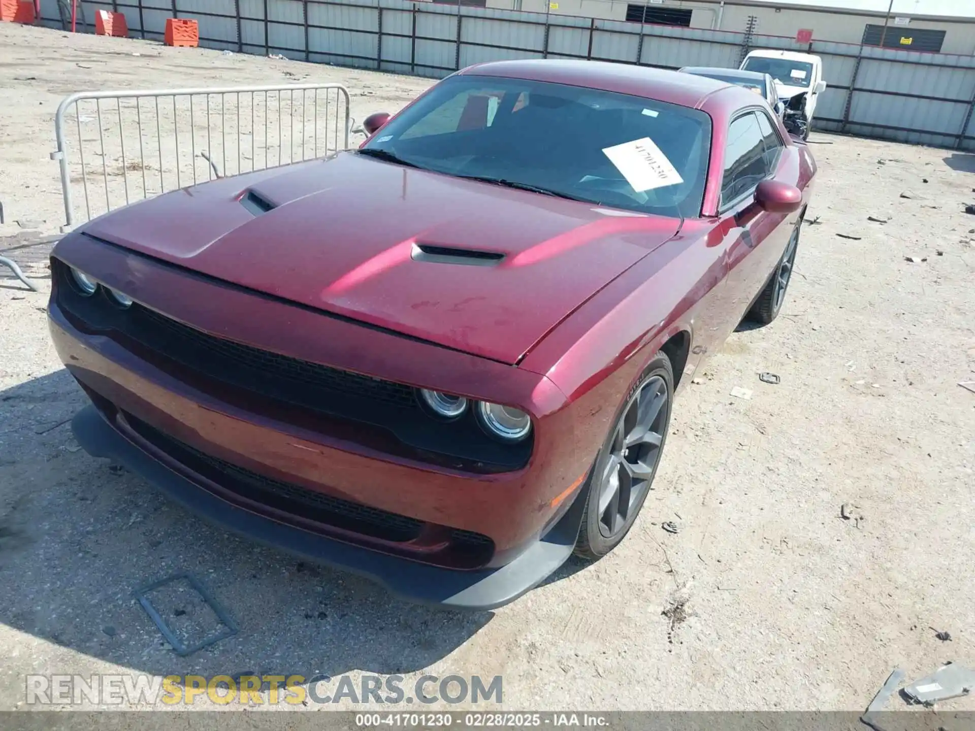 2 Photograph of a damaged car 2C3CDZAG9KH733894 DODGE CHALLENGER 2019