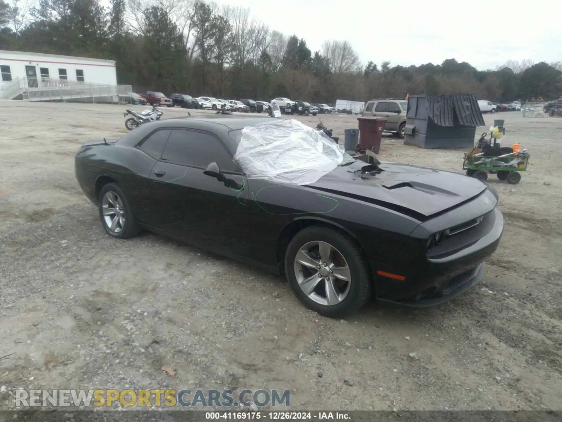 1 Photograph of a damaged car 2C3CDZAG9KH751229 DODGE CHALLENGER 2019
