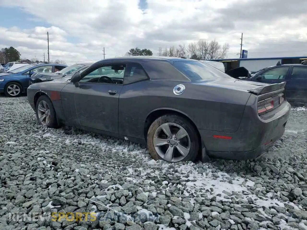 2 Photograph of a damaged car 2C3CDZAGXKH744743 DODGE CHALLENGER 2019