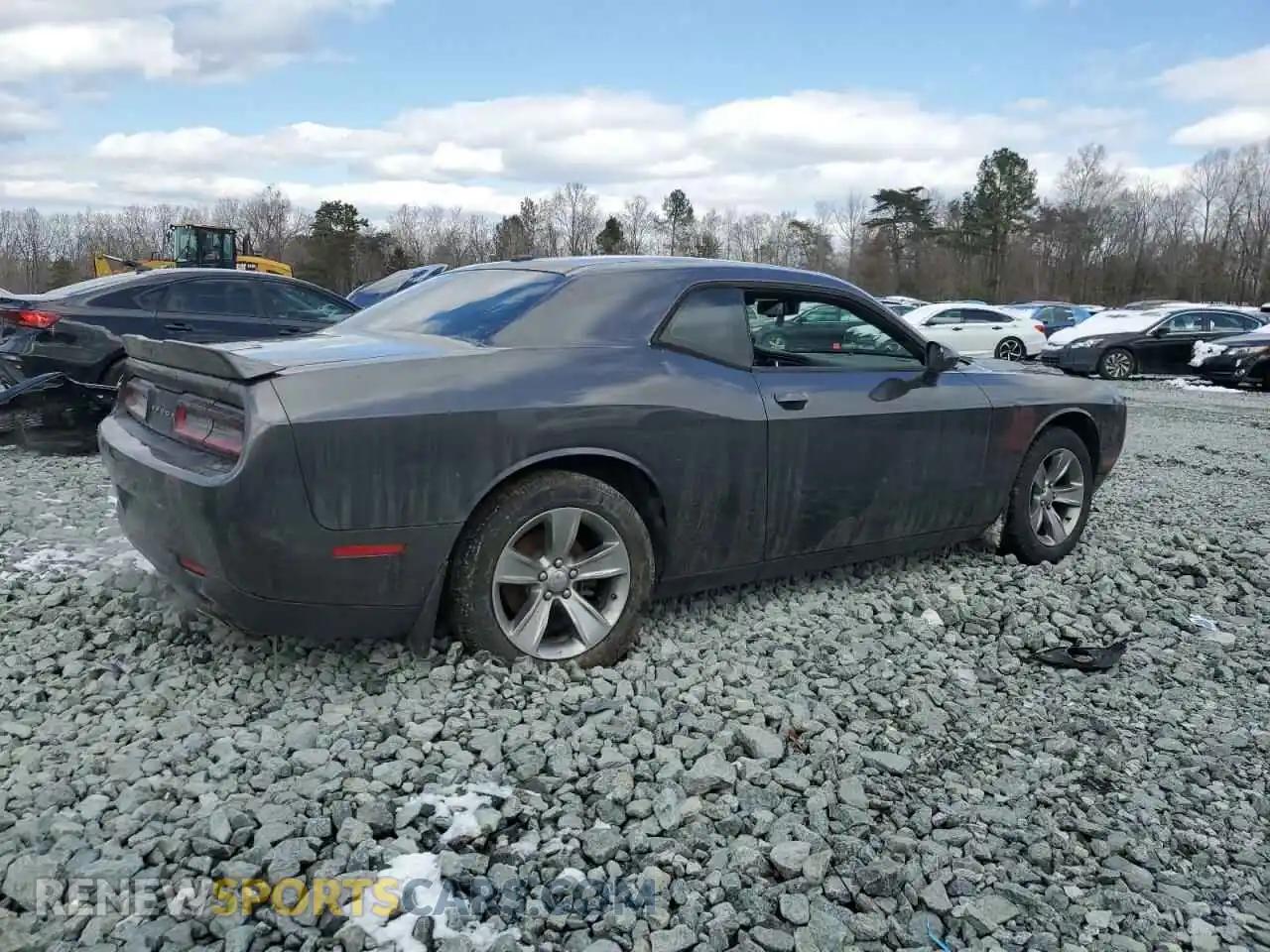3 Photograph of a damaged car 2C3CDZAGXKH744743 DODGE CHALLENGER 2019