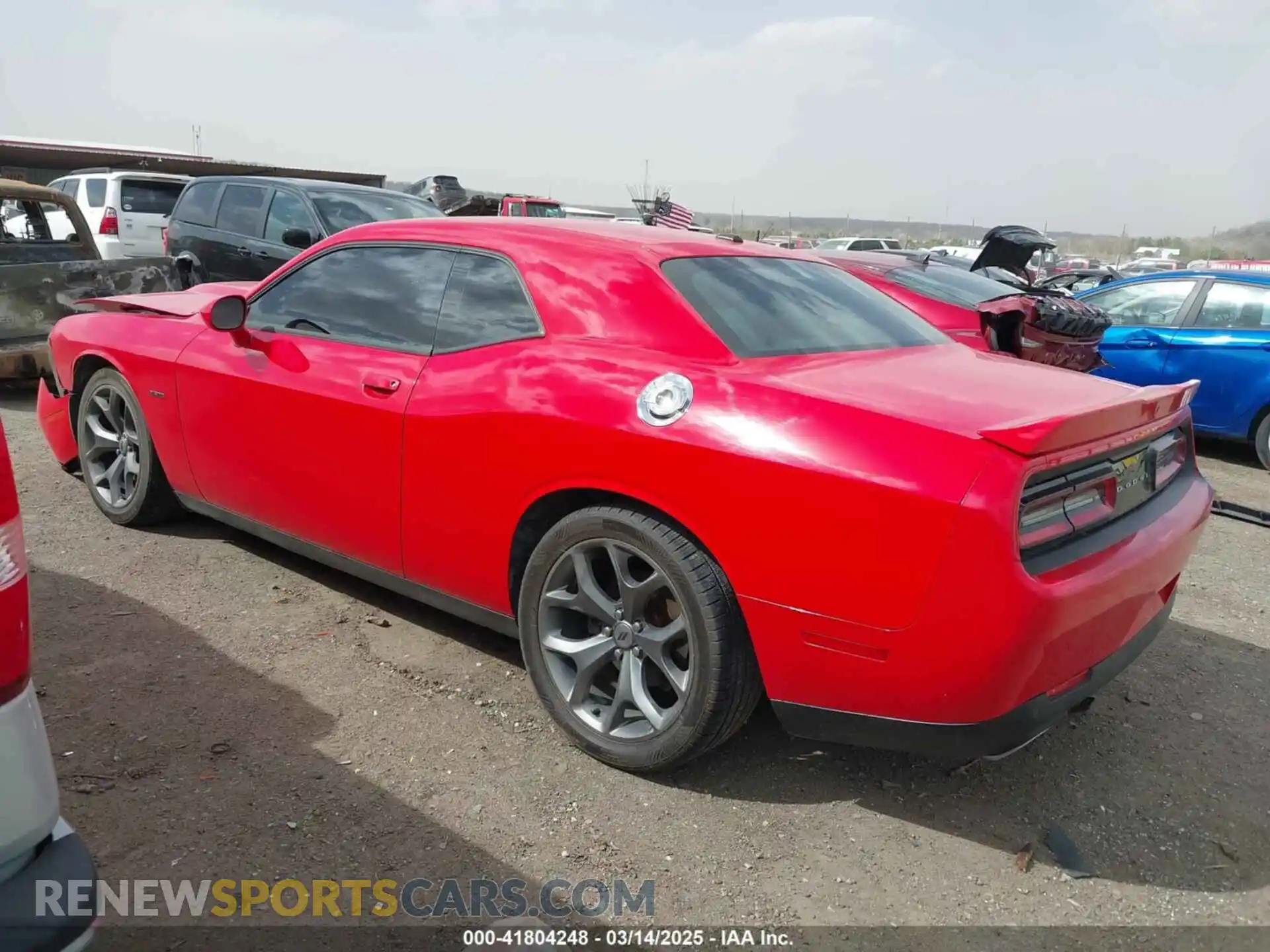 3 Photograph of a damaged car 2C3CDZBT0KH627930 DODGE CHALLENGER 2019