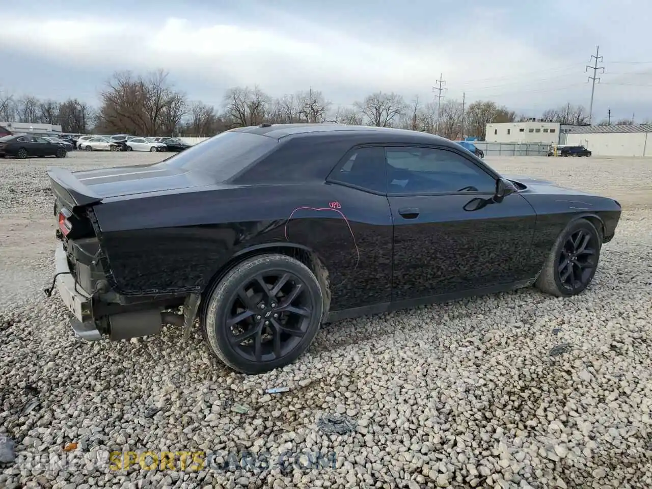3 Photograph of a damaged car 2C3CDZBT2KH708766 DODGE CHALLENGER 2019