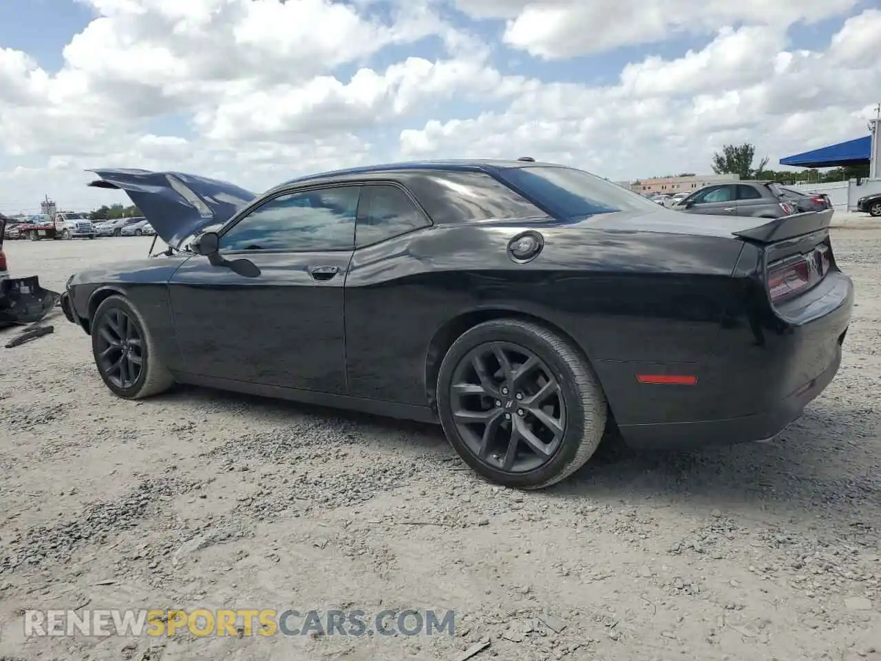 2 Photograph of a damaged car 2C3CDZBT2KH724319 DODGE CHALLENGER 2019