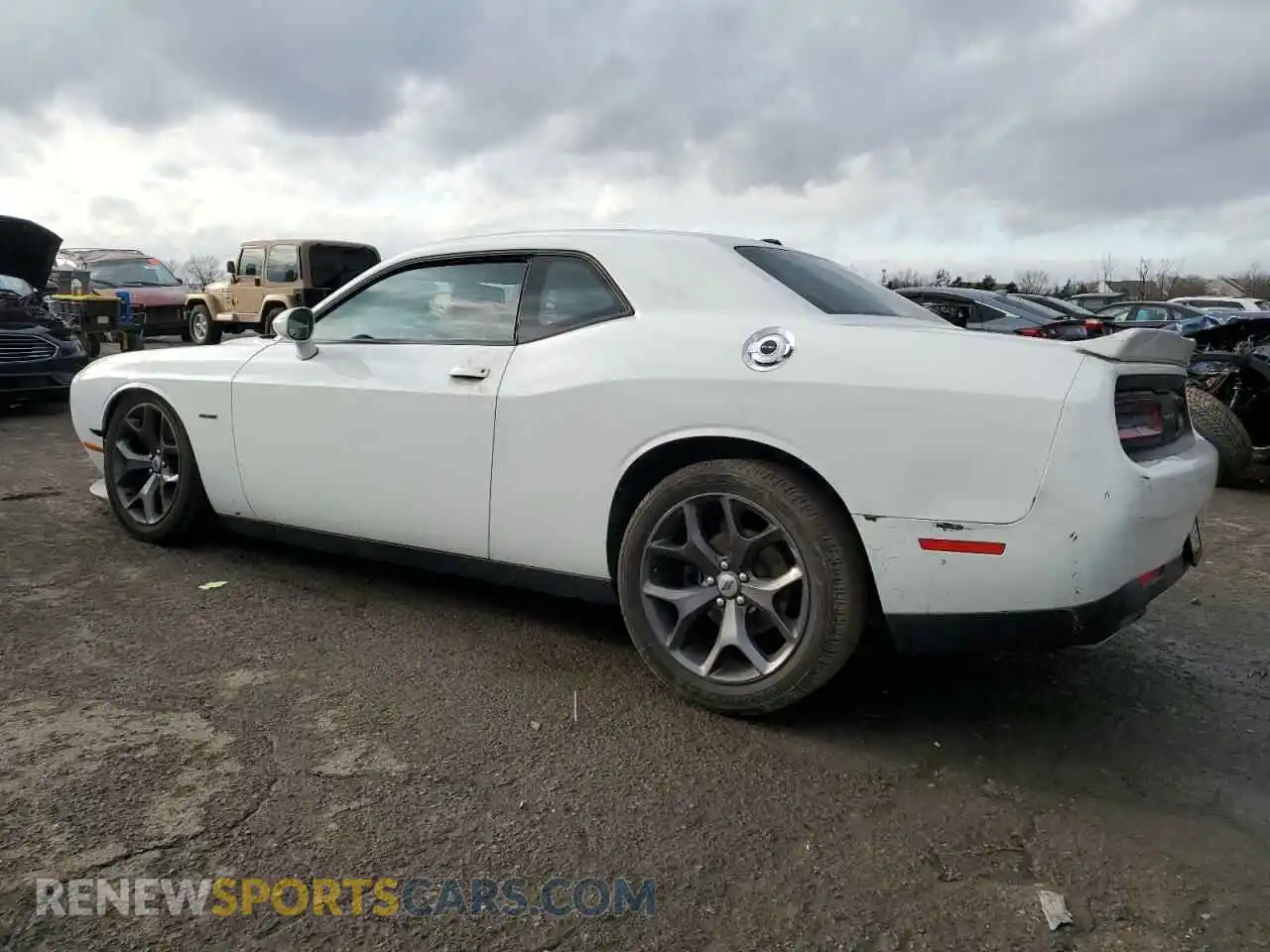 2 Photograph of a damaged car 2C3CDZBT5KH524955 DODGE CHALLENGER 2019