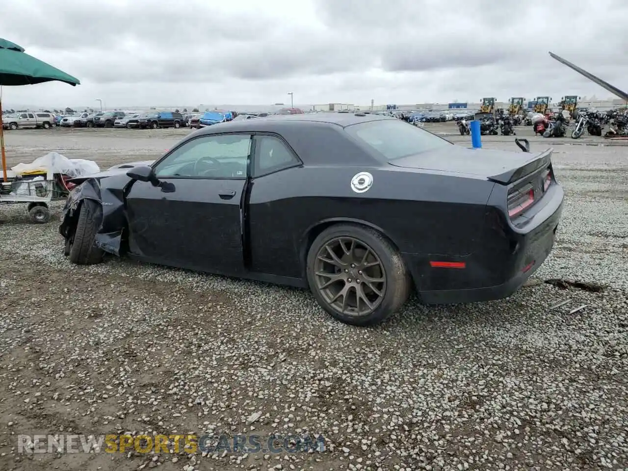 2 Photograph of a damaged car 2C3CDZBT6KH512331 DODGE CHALLENGER 2019