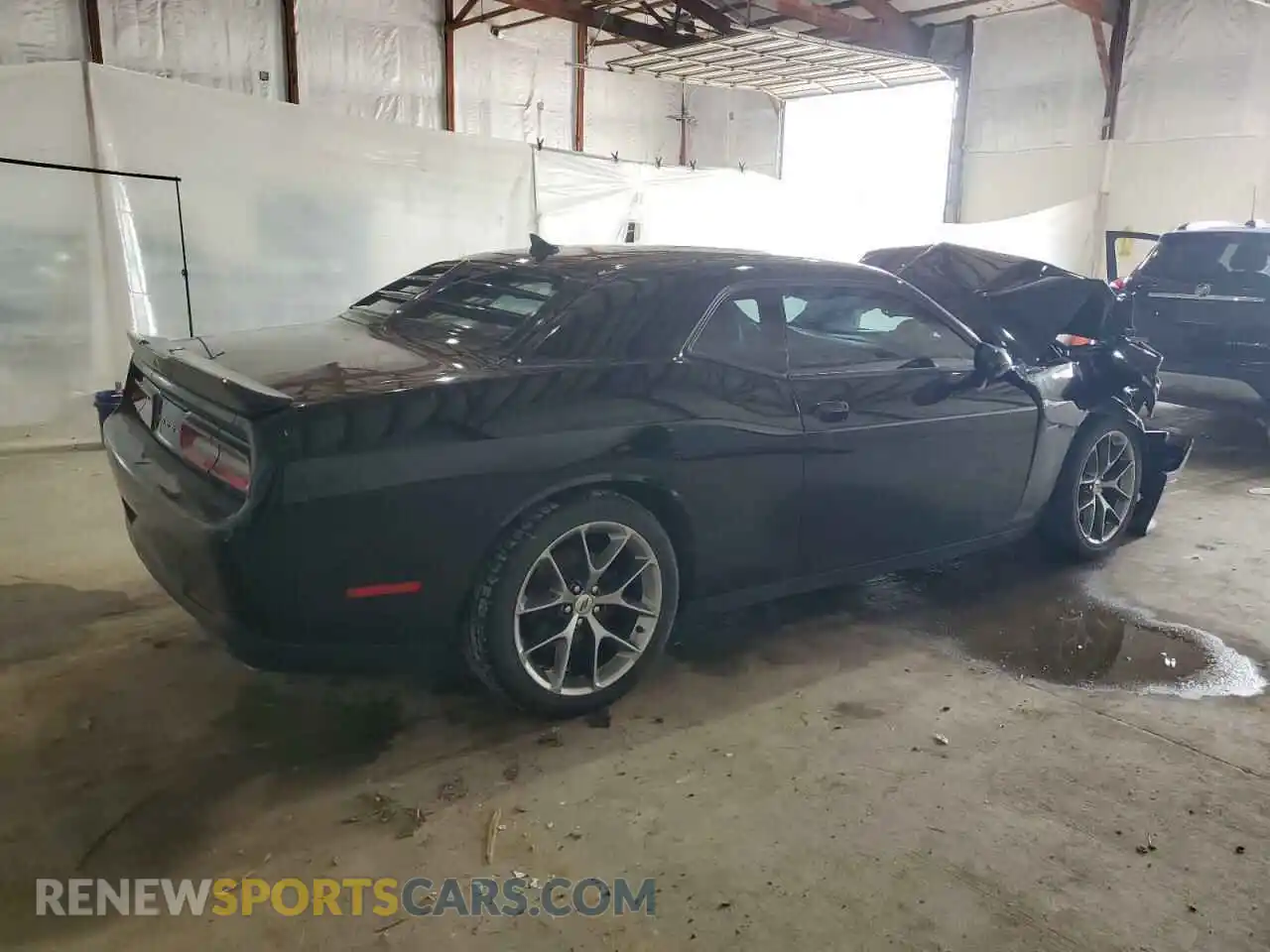 3 Photograph of a damaged car 2C3CDZBT7KH602622 DODGE CHALLENGER 2019