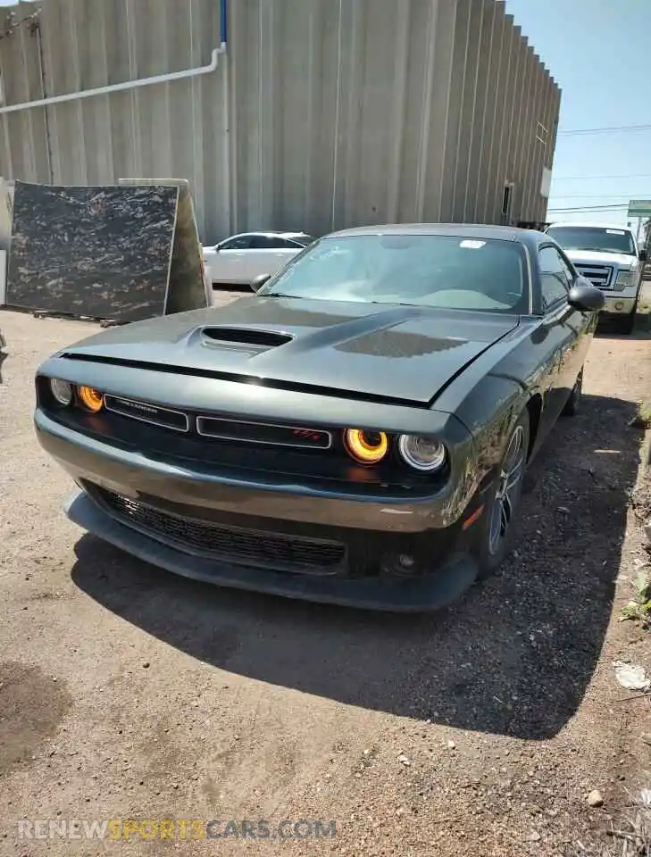 2 Photograph of a damaged car 2C3CDZBT8KH524707 DODGE CHALLENGER 2019