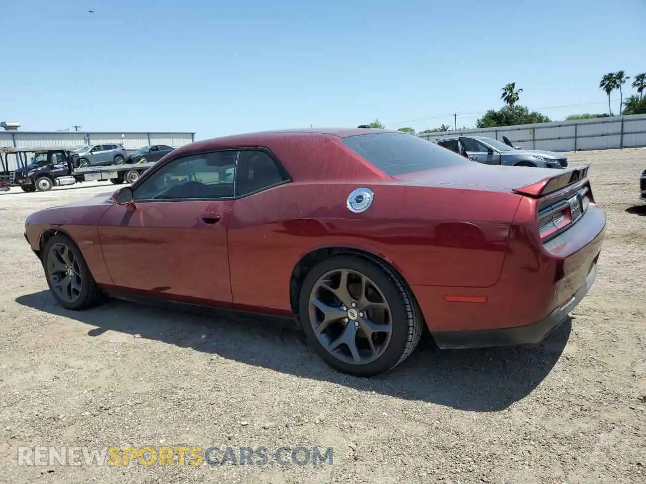 2 Photograph of a damaged car 2C3CDZBT8KH747751 DODGE CHALLENGER 2019
