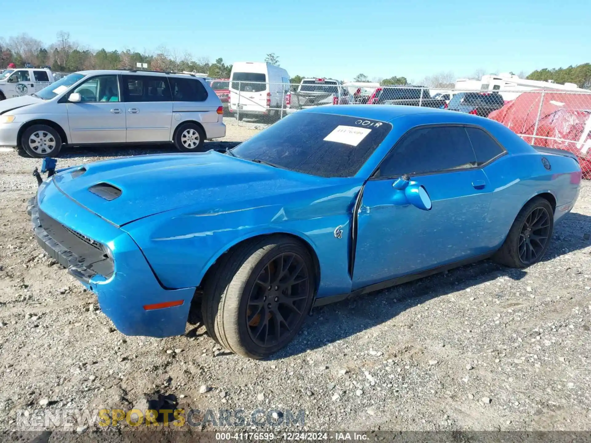 2 Photograph of a damaged car 2C3CDZC92KH570018 DODGE CHALLENGER 2019