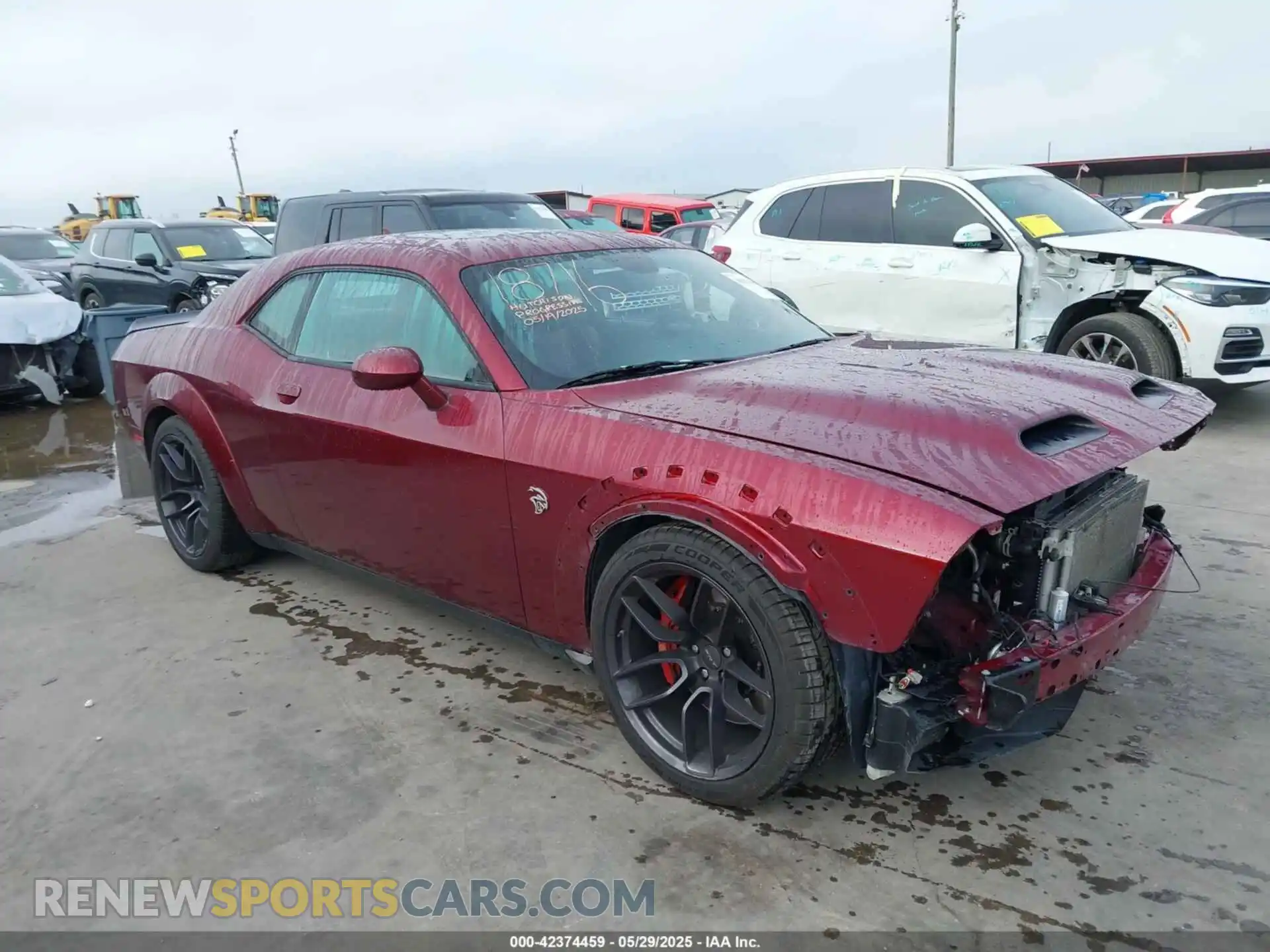 1 fotografías del automóvil dañado 2C3CDZC95KH521024 DODGE CHALLENGER 2019